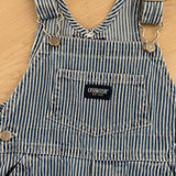 Vintage OshKosh Engineer Stripe Overalls - 2T toward 3T