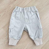 Vintage Gymboree Khaki Cargo Pants - 3/6m