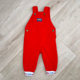Vintage OshKosh Soft Romper W/ Car Details - 12m