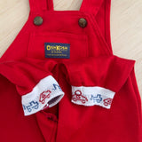 Vintage OshKosh Soft Romper W/ Car Details - 12m