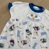 Vintage Carter's Tennis Hippo Romper - 0-6m