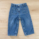 Vintage Tommy Hilfiger Front Pocket Jeans - 18/24m