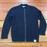 100% Wool Zip Cardigan - 6 - Slight pilling overall & small snags
