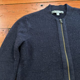 100% Wool Zip Cardigan - 6 - Slight pilling overall & small snags