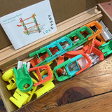 Loverery Wooden Ramp - missing balls but marbles would work