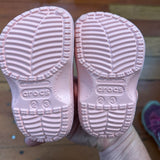 Velvet Crocs - 2/3 - NWOT but slight discoloration on one toe