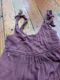 Zipper nursing jumpsuit - M