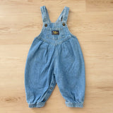 Vintage OshKosh Pleated Front Bubble Overalls - 6/9m