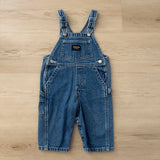 Vintage OshKosh Denim Overalls - 12/18m (tagged 12m)