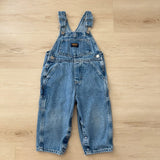 Vintage OshKosh Denim Overalls - 2T