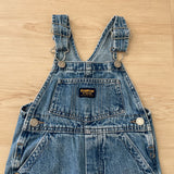 Vintage OshKosh Denim Overalls - 2T