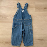 Vintage OshKosh Denim Overalls - 2T