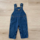 Vintage OshKosh Denim Overalls - 18/24m (Tagged 24m)