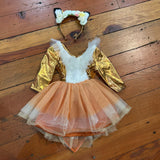 Fox Dress & Headband - 3-4
