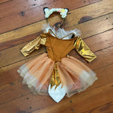Fox Dress & Headband - 3-4
