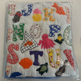 Hawaiian Style ABC Quilt