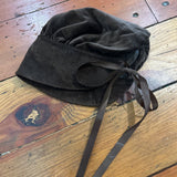 Vintage Handmade Lined Wool Jacket with Bonnet - approx 2/3 - few marks on bonnet