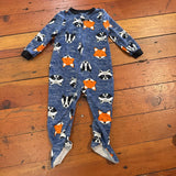 Fleece footed Pjs - 24M