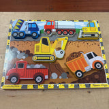 Melissa & doug chunky puzzle - Construction