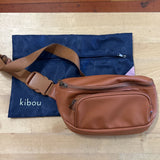 Kibou Fanny Pack Diaper Bag - small knick on back and some wear on belt