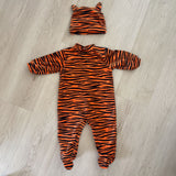 Vintage Tiger Costume with beanie - 6/9m