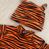 Vintage Tiger Costume with beanie - 6/9m