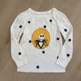 Y2K Hand Painted Jack Skeleton Long Sleeve NWOT - 2T