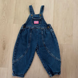 Vintage OshKosh Bubble Overalls Union Made - 2T