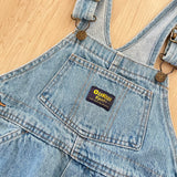 Vintage OshKosh 90's Light Wash Denim Overalls - 5