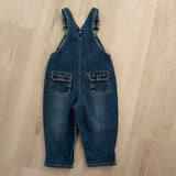 Vintage Y2K OshKosh Denim Overalls - 2/3T (tagged 24m)