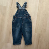 Vintage Y2K OshKosh Denim Overalls - 2/3T (tagged 24m)
