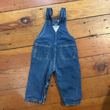 Vintage Oshkosh Classic Denim Overalls - 18m