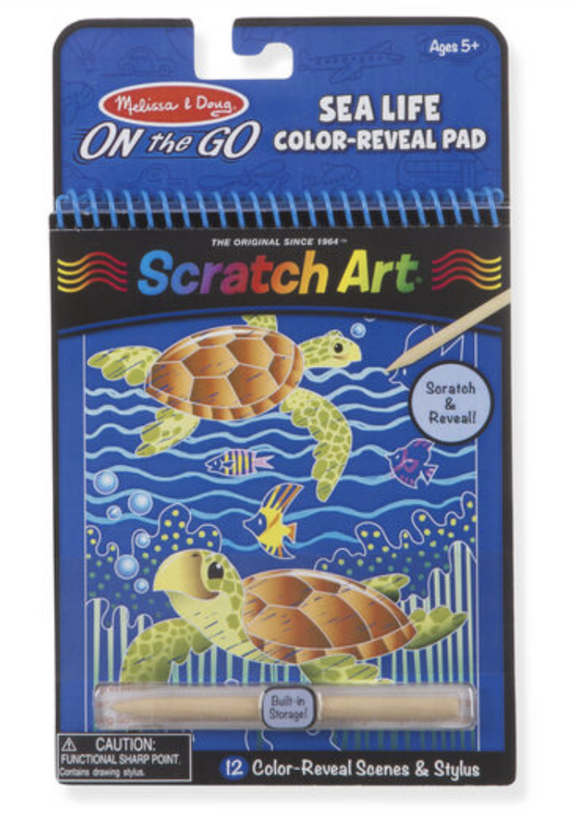 Scratch Art Color Reveal Pad
