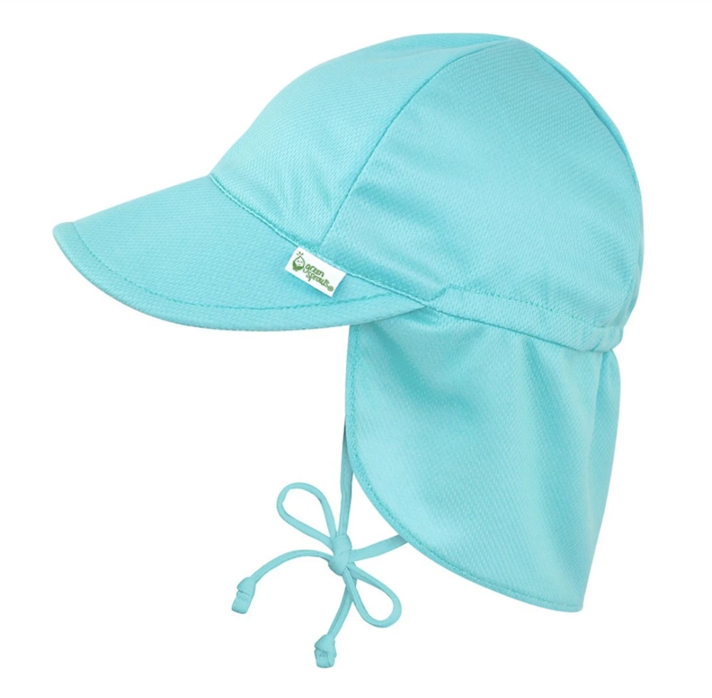 Breathable Sun & Swim Flap Hat - 0/6M – Mommy's Trading Post