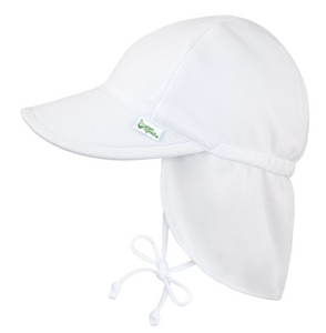 Breathable Sun & Swim Flap Hat - 0/6M