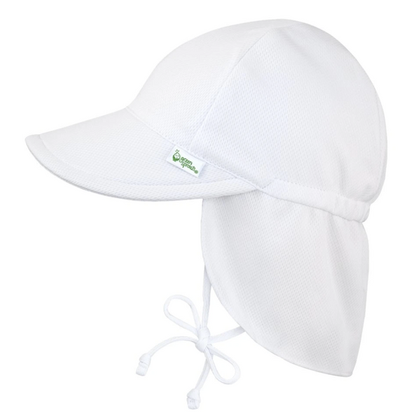 Breathable Sun & Swim Flap Hat - 0/6M – Mommy's Trading Post