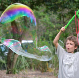 Giant Bubble Kit: Big Bubble Wands & Concentrate