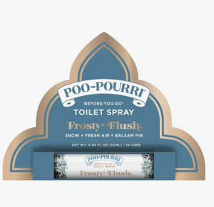 Poo~Pourri Frosty Flush 10ml, Travel Size Holiday Collection