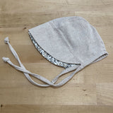 Handmade Reversible Baby Bonnet - 0-3 Month