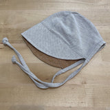 Handmade Reversible Baby Bonnet - 0-3 Month