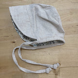 Handmade Reversible Baby Bonnet - 3-6 Month
