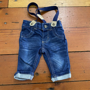 Jeans with Suspenders - nb