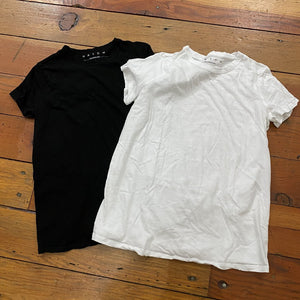 2pk The Perfect Crew Shirt - 0 (XS) - retails for $98