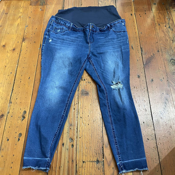 Rockstar Super Skinny Full Panel Jeans - 20 Short