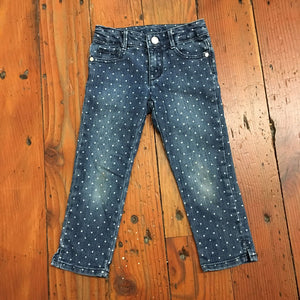 Adjustable waist capri jeans - 6