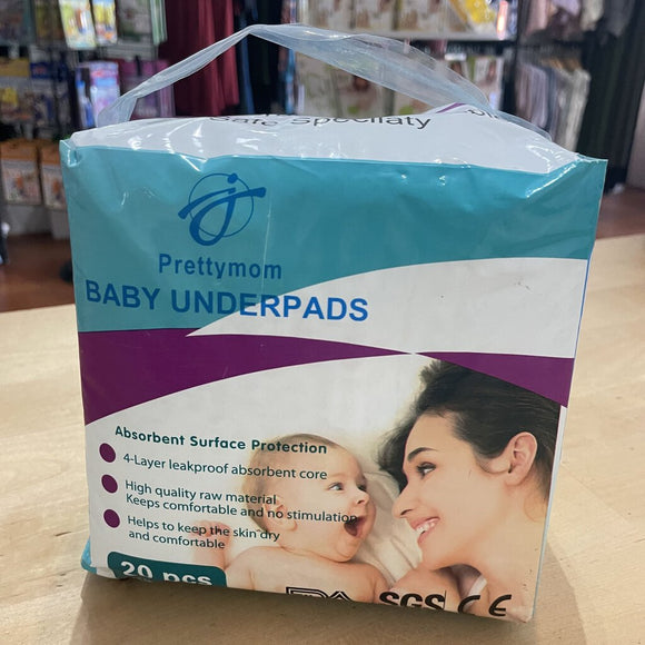 20 baby underpads