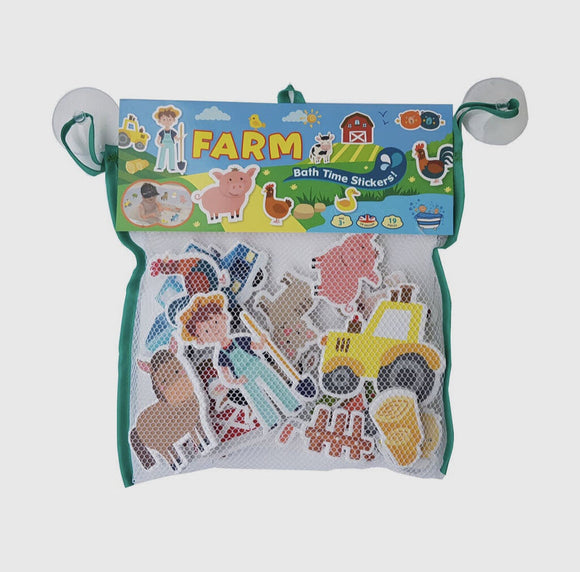 Bath Stickers Farm
