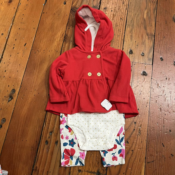 3 piece outfit NWT - 6M