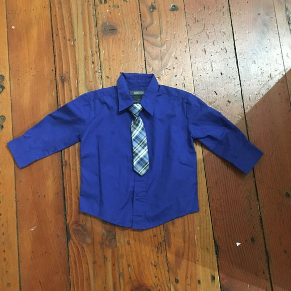 Button Down with Tie - 18M