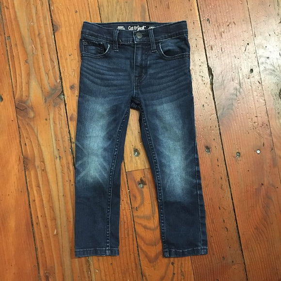 Adjustable waist skinny jeans - 4T